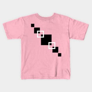 Minimalist geometric art Kids T-Shirt